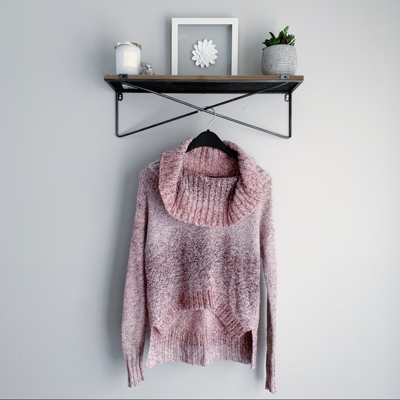 AE // Off Shoulder High-Low Sweater - Picture 2 of 4